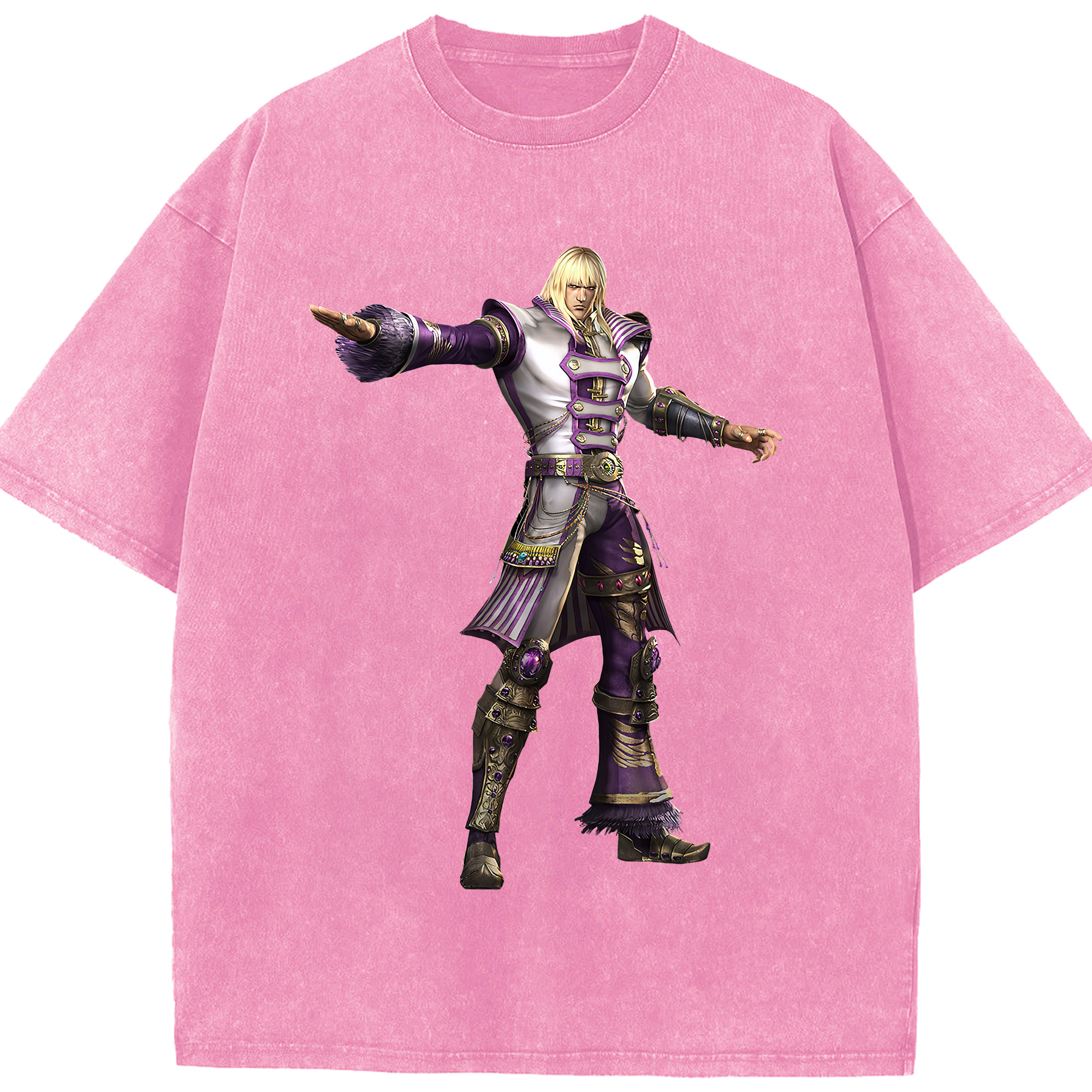 （画像用） 北斗の拳 Fist of the North Star 綿100% ヴィンテージ風 半袖Tシャツ（フロントプリント）